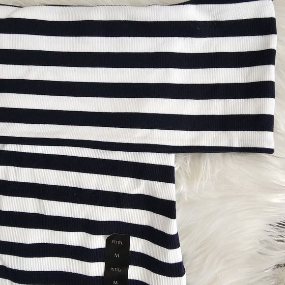 Banana Republic Off-Shoulder Striped Top - Picture 7 of 11